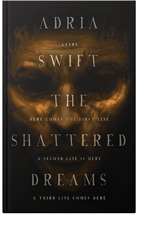 Pre Made Book Cover Asphalt