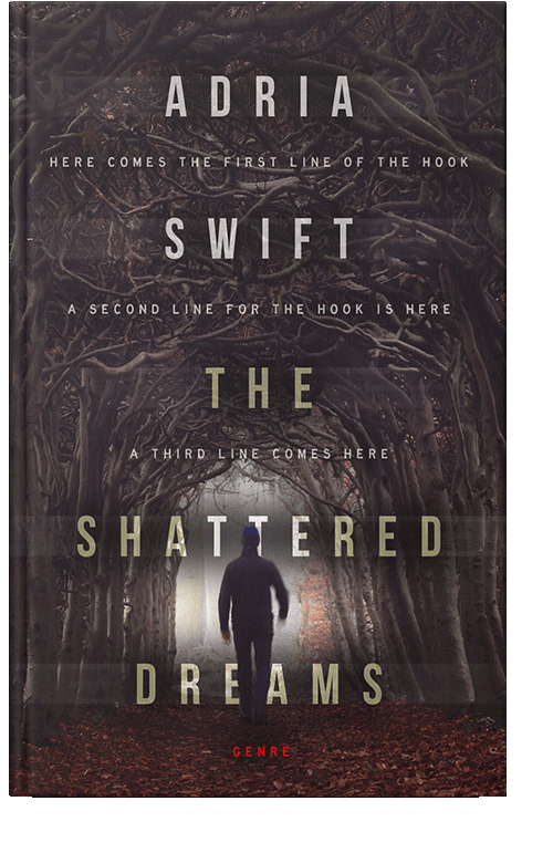 Front view of Thunder #7412 - Premade Mystery & Thriller & Suspense Book Cover