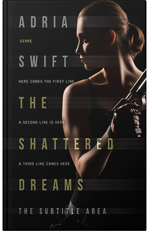 Pre Made Book Cover Night Rider