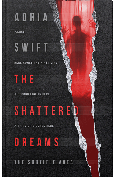 Front view of Roman #7422 - Premade Mystery & Thriller & Suspense Book Cover