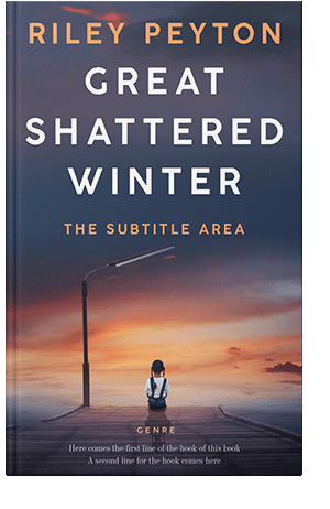 Pre Made Book Cover Bright Gray