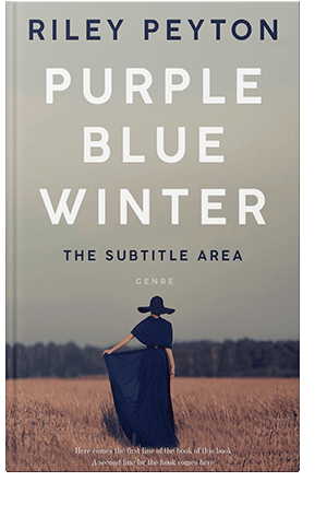 Pre Made Book Cover Bronco