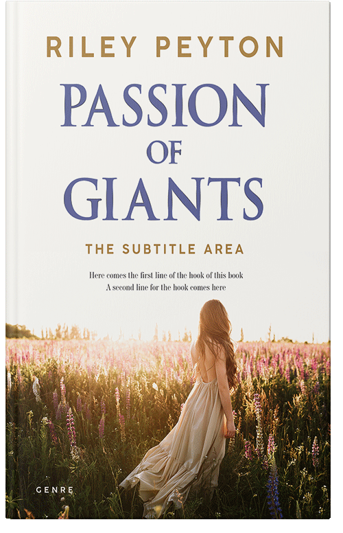 Front view of Premade Romance Book Cover - Mondo