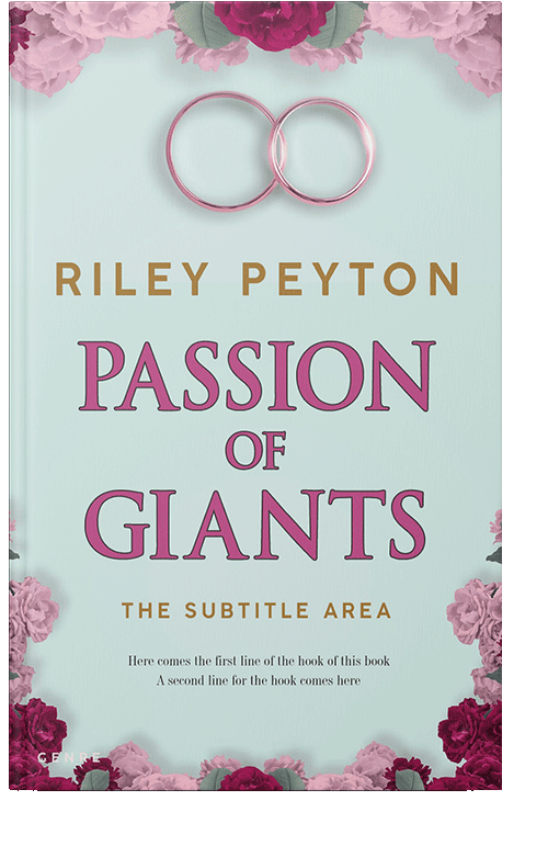 Front view of Geyser #7434 - Premade Romance Book Cover