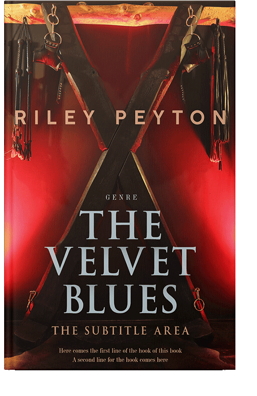 Front view of Flame Pea #7447 - Premade Erotica Book Cover