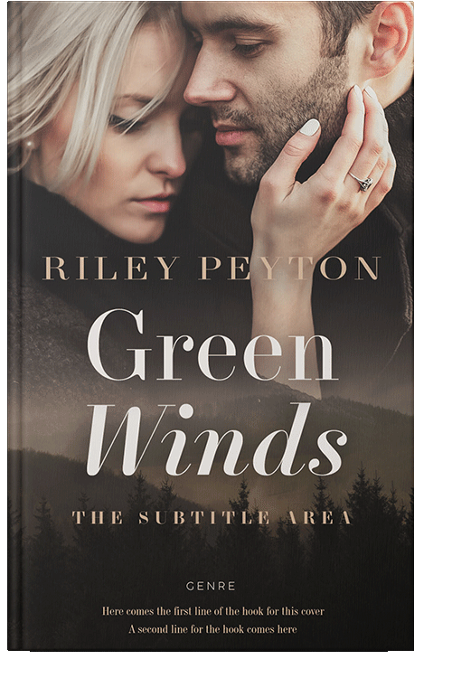 Front view of Dune #7466 - Premade Romance Book Cover