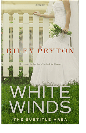 Pre Made Book Cover Green Leaf