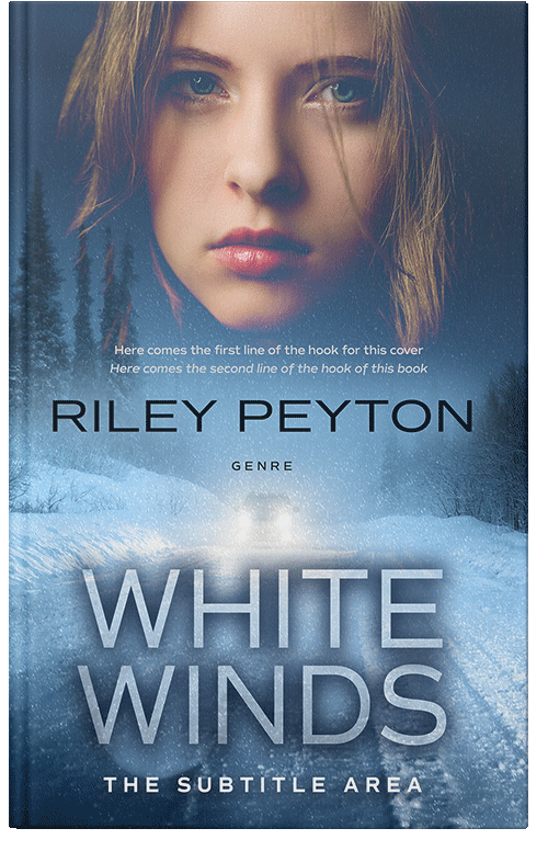 Front view of Premade Mystery & Thriller & Suspense Book Cover - Blue Bayoux