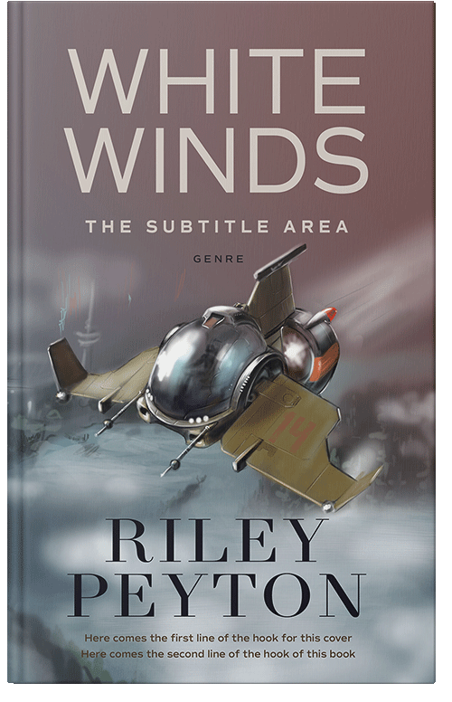 Front view of Spicy Pink #7488 - Premade Apocalyptica Book Cover