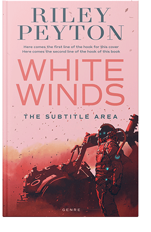 Pre Made Book Cover Livid Brown