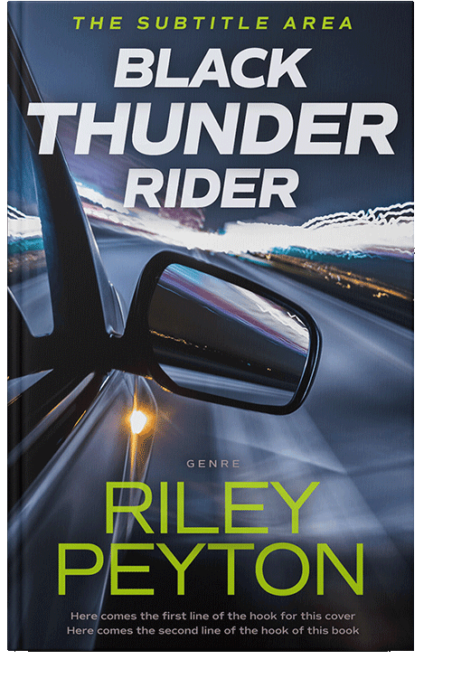 Front view of Mirage #7494 - Premade Action & Adventure Book Cover