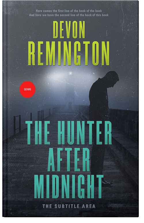 Front view of Tuna #7509 - Premade Mystery & Thriller & Suspense Book Cover