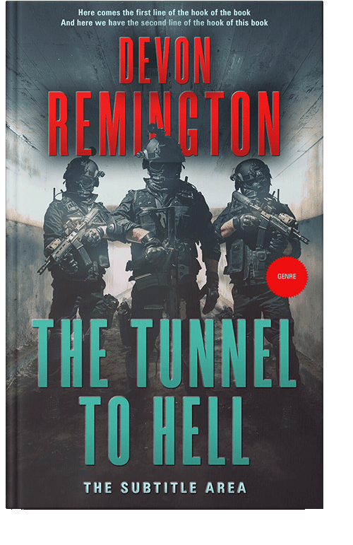 Front view of Bright Gray #7510 - Premade Mystery & Thriller & Suspense Book Cover