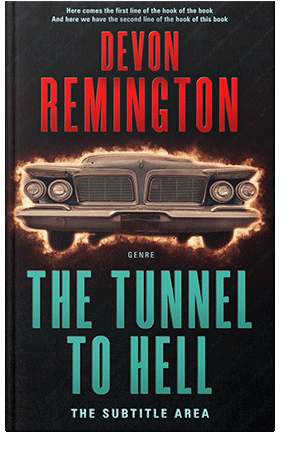 Pre Made Book Cover Chestnut Rose