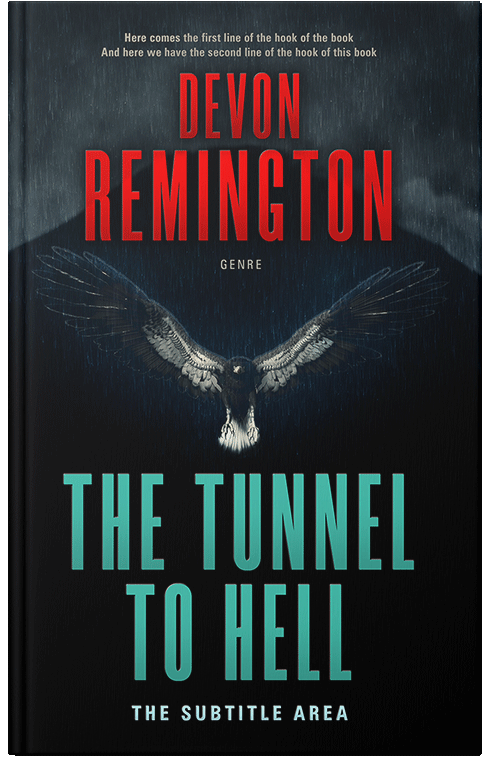 Front view of Premade Mystery & Thriller & Suspense Book Cover - Bunker