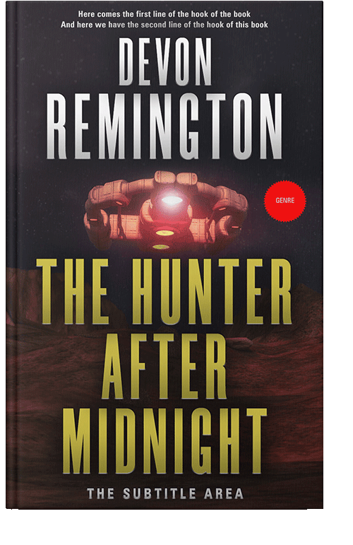 Front view of Laser #7517 - Premade Science Fiction Book Cover | BookCoverZone