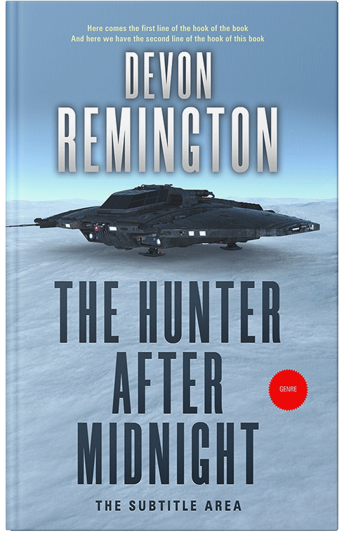 Front view of Pigeon Post #7519 - Premade Science Fiction Book Cover