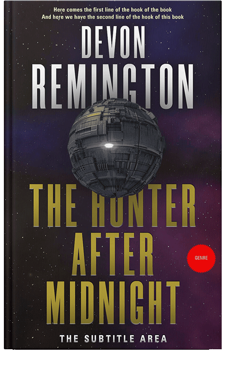 Front view of Revolver #7520 - Premade Apocalyptica Book Cover