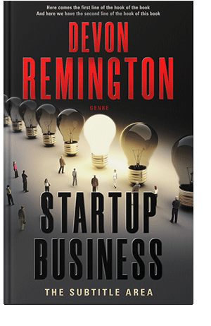 Pre Made Book Cover Burning Sand