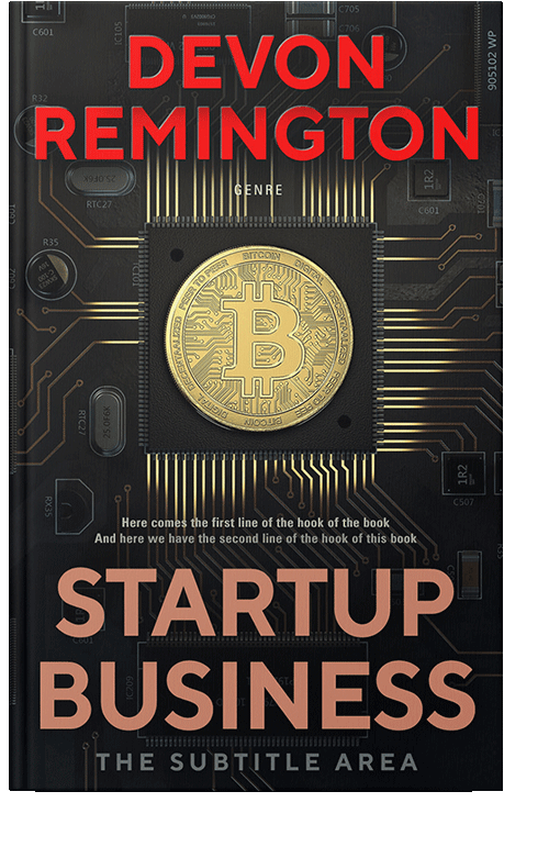 Front view of Copperfield #7523 - Premade Business Book Cover