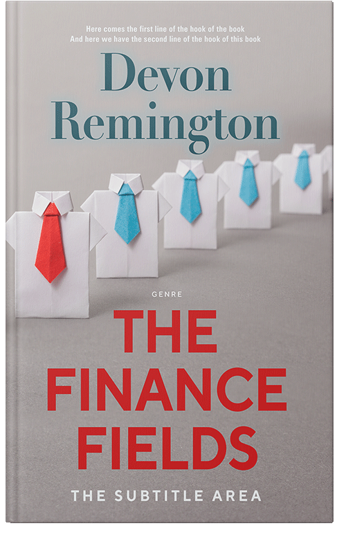 Front view of Premade Business Book Cover - Nobel