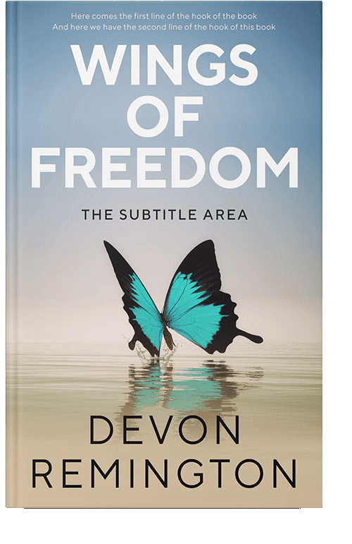 Front view of Cloud #7532 - Premade Self-Improvement & Self-Help Book Cover | BookCoverZone