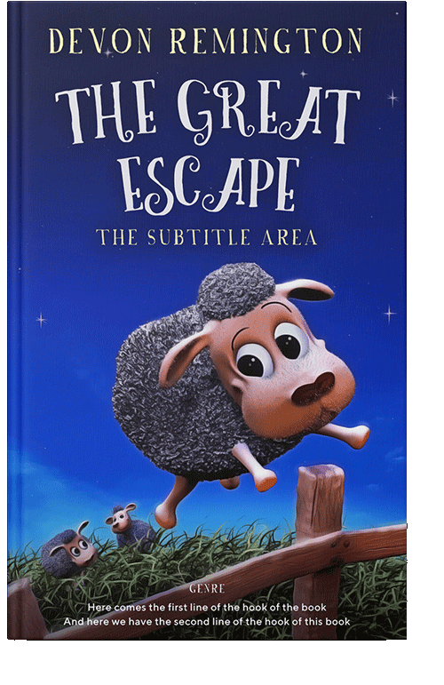 Front view of Port Gore #7544 - Premade Nature Book Cover | BookCoverZone