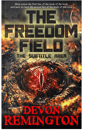 Pre Made Book Cover Raw Sienna