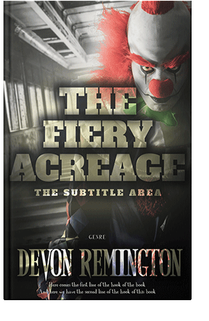 Pre Made Book Cover Vanilla