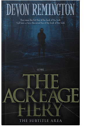 Pre Made Book Cover Bunker