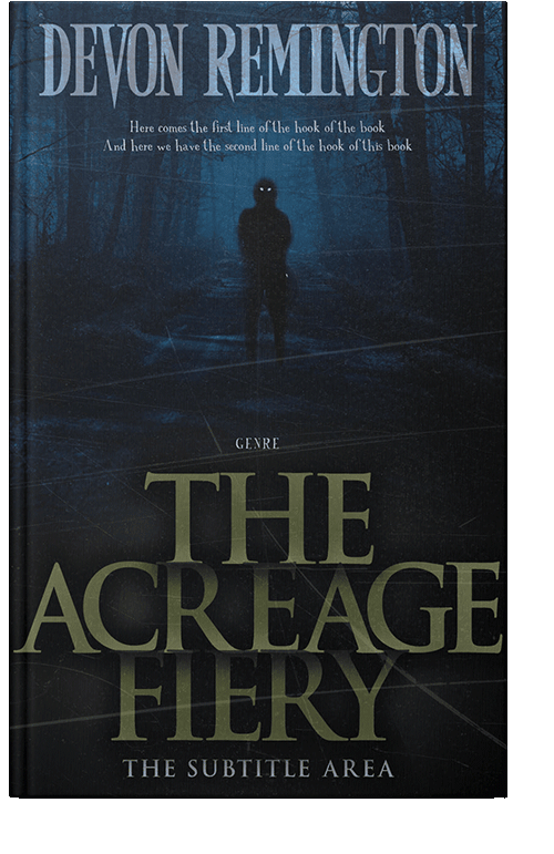 Front view of Bunker #7555 - Premade Mystery & Thriller & Suspense Book Cover