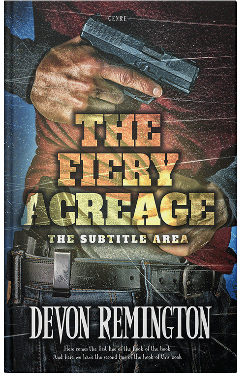 Front view of Tuatara #7557 - Premade Mystery & Thriller & Suspense Book Cover