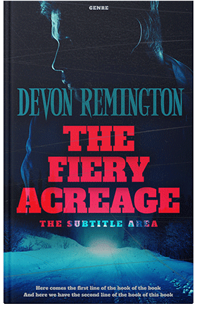 Pre Made Book Cover Amaranth