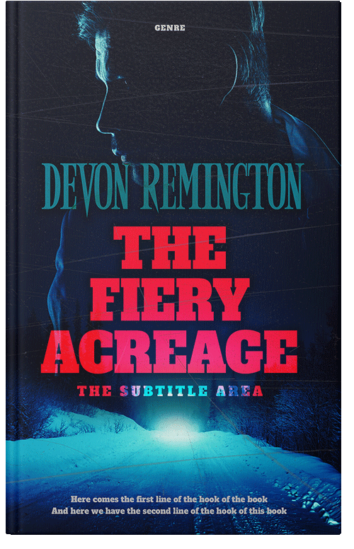 Front view of Amaranth #7559 - Premade Mystery & Thriller & Suspense Book Cover