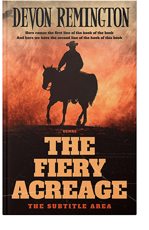 Pre Made Book Cover Asphalt