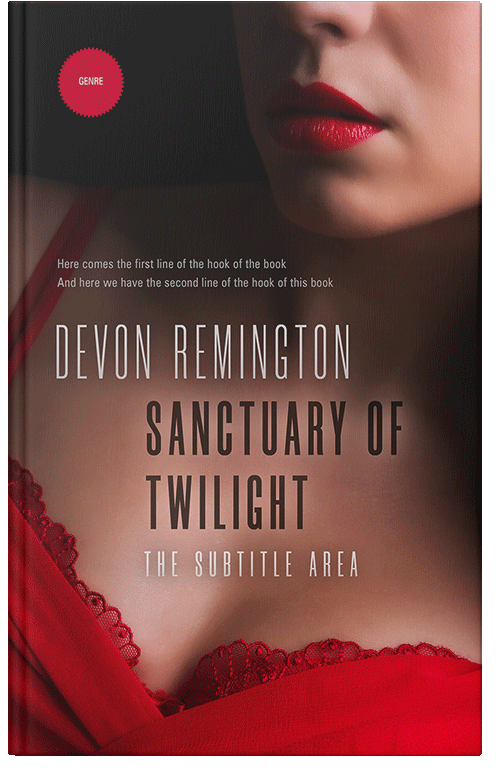 Front view of Tamarind #7565 - Premade Erotica Book Cover