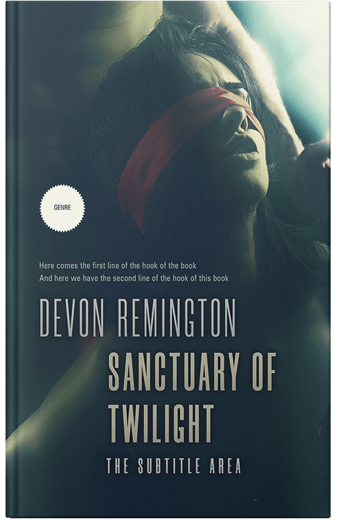 Front view of Premade Erotica Book Cover - Te Papa Green