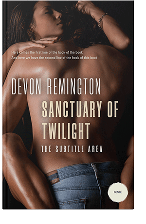 Pre Made Book Cover Night Rider