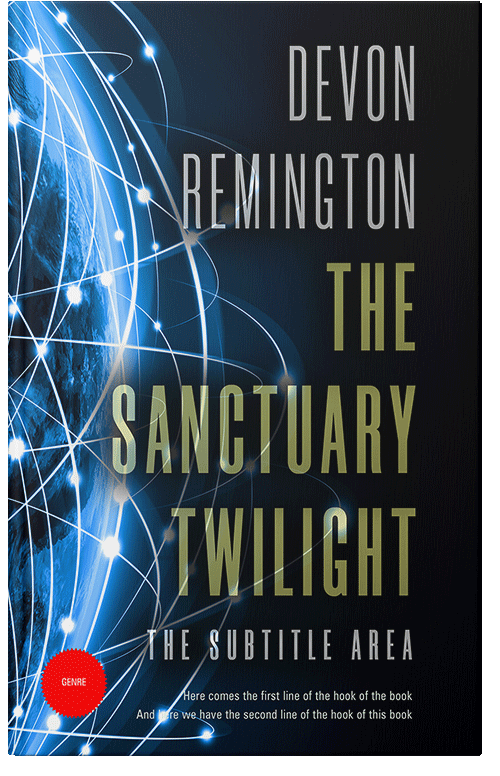 Front view of Premade Business Book Cover - Napa