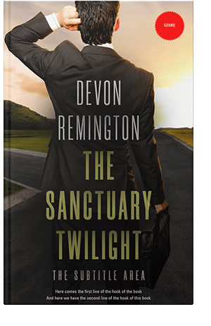 Pre Made Book Cover Brandy