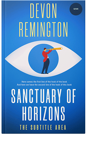 Pre Made Book Cover Denim