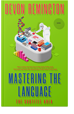 Pre Made Book Cover Pistachio