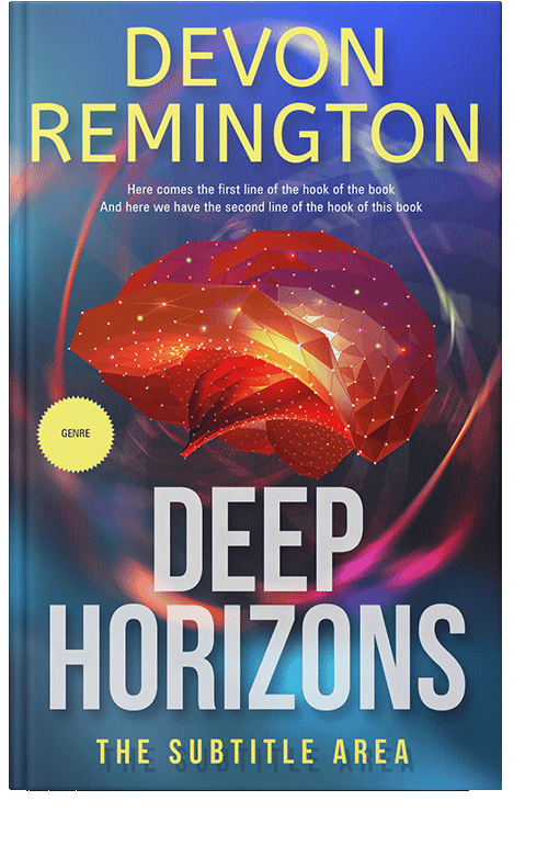 Front view of East Bay #7591 - Premade Abstract Book Cover