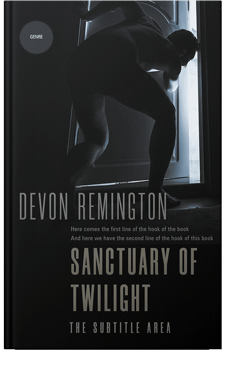 Front view of Woodsmoke #7593 - Premade Mystery & Thriller & Suspense Book Cover