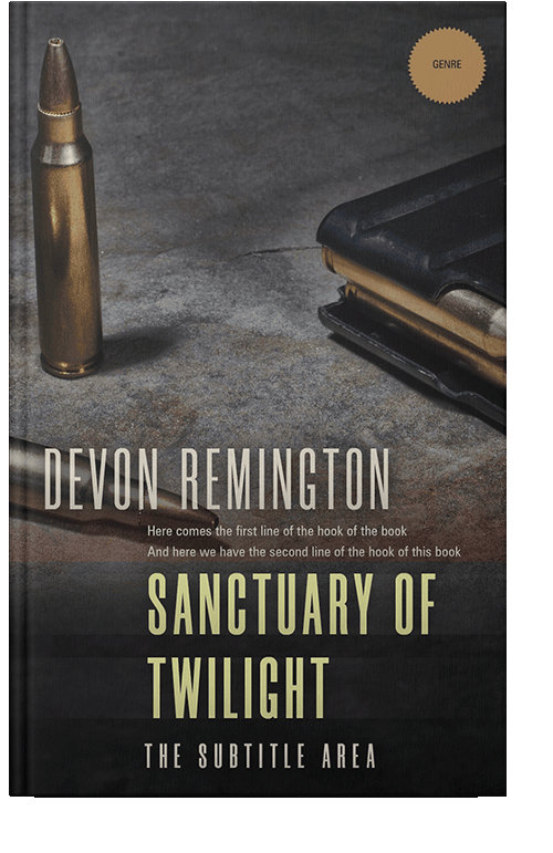 Front view of Dune #7605 - Premade Mystery & Thriller & Suspense Book Cover