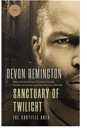 Pre Made Book Cover Tan