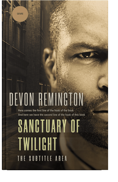 Front view of Tan #7606 - Premade Mystery & Thriller & Suspense Book Cover | BookCoverZone