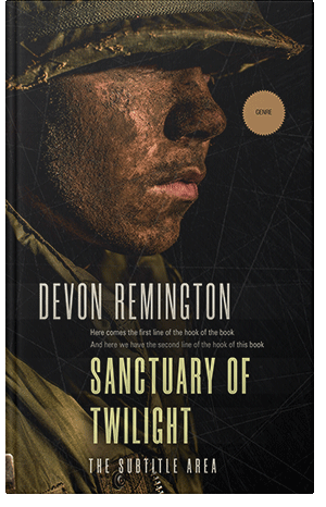 Pre Made Book Cover Night Rider