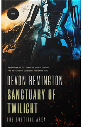 Pre Made Book Cover Akaroa