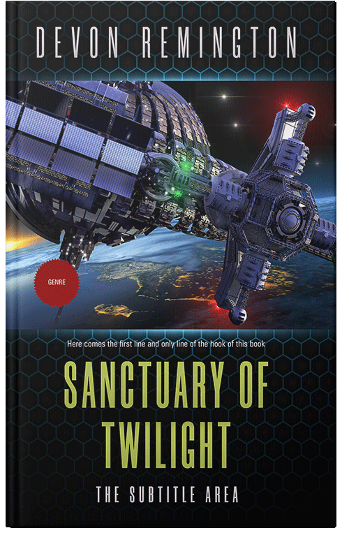 Front view of Premade Science Fiction Book Cover - Bunker